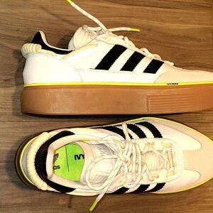 Ivy Park Adidas White and Black Athletic Shoe